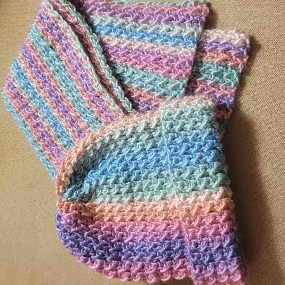 Crochet Toddler Hat & Scarf Set